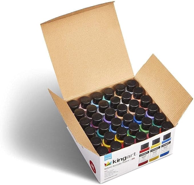 KINGART Pro Sketch & Draw Kit, Set of 43