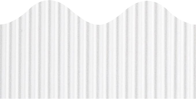 Bordette, PAC37014, Decorative Border, 1 / Roll, White, 2.25" x50'