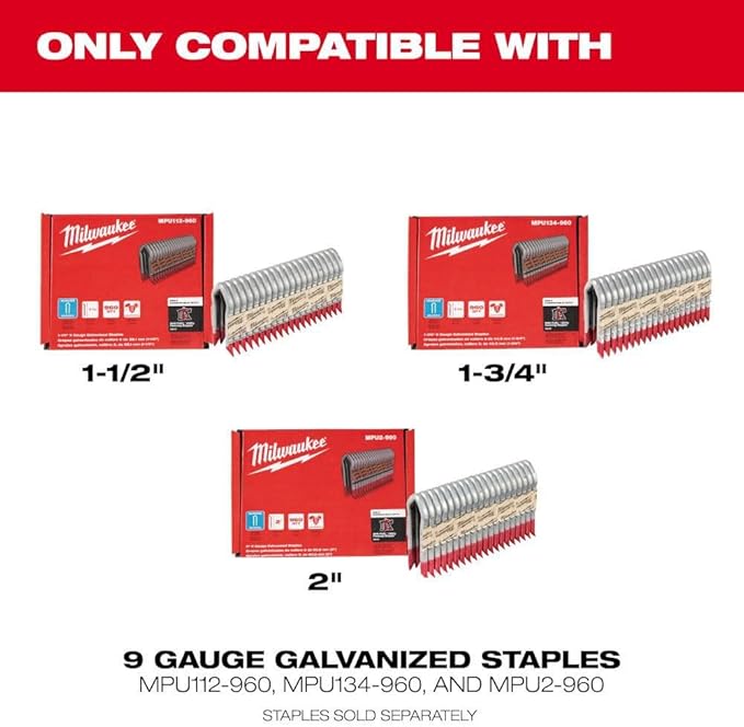 Milwaukeey M18 Fuel Utility Fencing Stapler, 2843-20