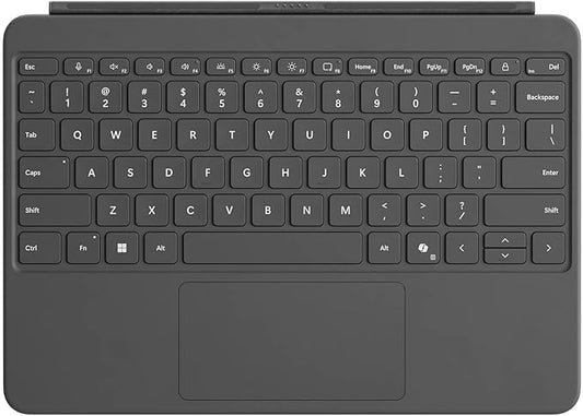 Microsoft Surface Pro Keyboard for Surface Pro 12" Device, Keyboard Only, Alcantara Material, Slate, Bold Keyset