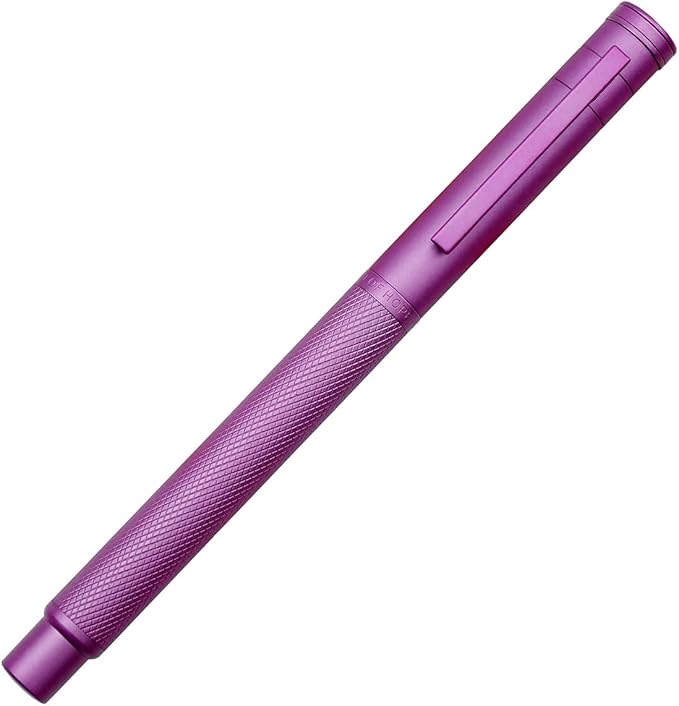 Asvine Pink Forest Fountain Pen Extra Fine Nib, Classic Design with Converter and Metal Pen Case, The Light of Hope Serise
