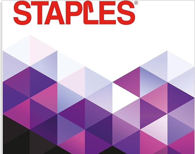 Staples Laser Paper 8.5 x 11 Inch 28 lb 98 Bright High‑Quality Prints, 500 Sheets