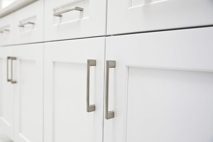 Design House Brookings Shaker Fully Assembled Wall Kitchen Cabinet W2424, 24 W x 12 D x 24 H, Painted White, Solid Wood, Design House, 613372