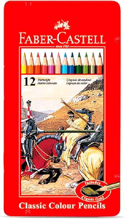 Faber Castell 27131001 Colored Pencils, Set of 12