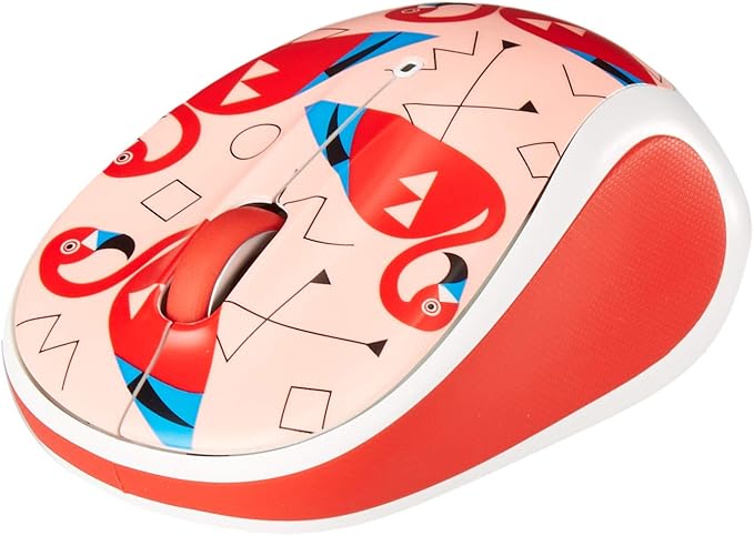 Logitech M325 Wireless Mouse (Flamingo)