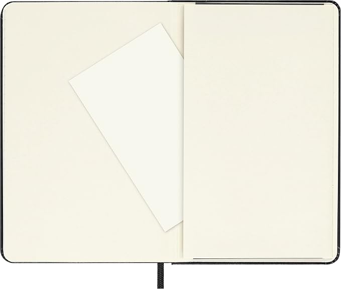 Moleskine Classic Notebook, Hard Cover, Pocket (3.5" x 5.5") Squared/Grid, Black, 192 Pages