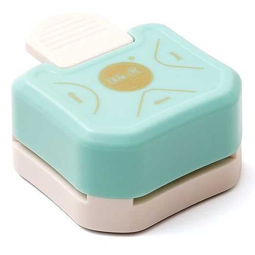 We R Memory Keepers 3 Way Rounded Corner Punch, White, Paper Punches for Crafts, Scrapbook Pages, Photo Corners, Home Décor Projects, Journaling, Invitations, Card Making, and More