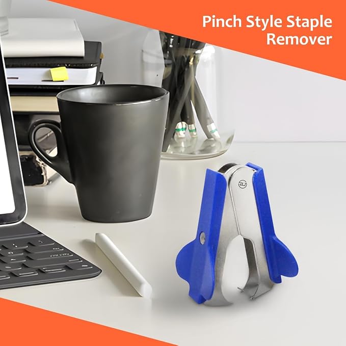 Staple Remover 3 Pack Staple Puller Pinch Jaw Style Staple Remover Tool, Stapler Removers