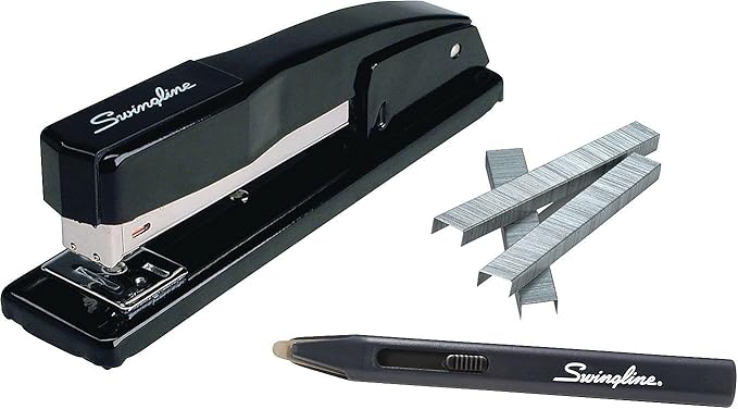 Swingline Stapler Value Pack, Commercial Desktop Stapler, 20 Sheet Capacity, includes Staples & Staple Remover (44420)