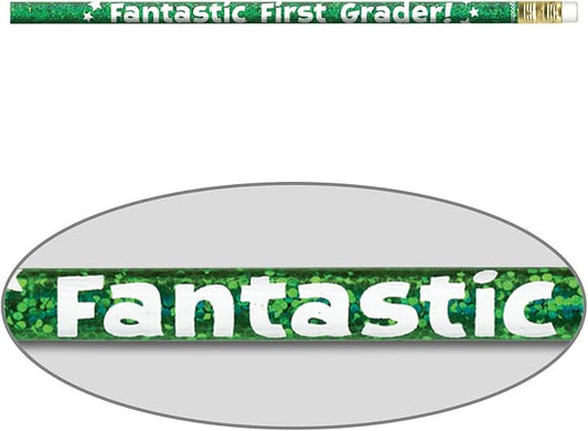 Really Good Stuff Grade-Specific Welcome Pencils - 12 Pencils for K, 1st, 2nd or 3rd Grade