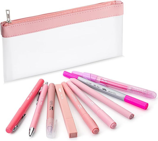 Mr. Pen- 10 Pack Pink Journaling Pens and Highlighters, Bible Journaling Set