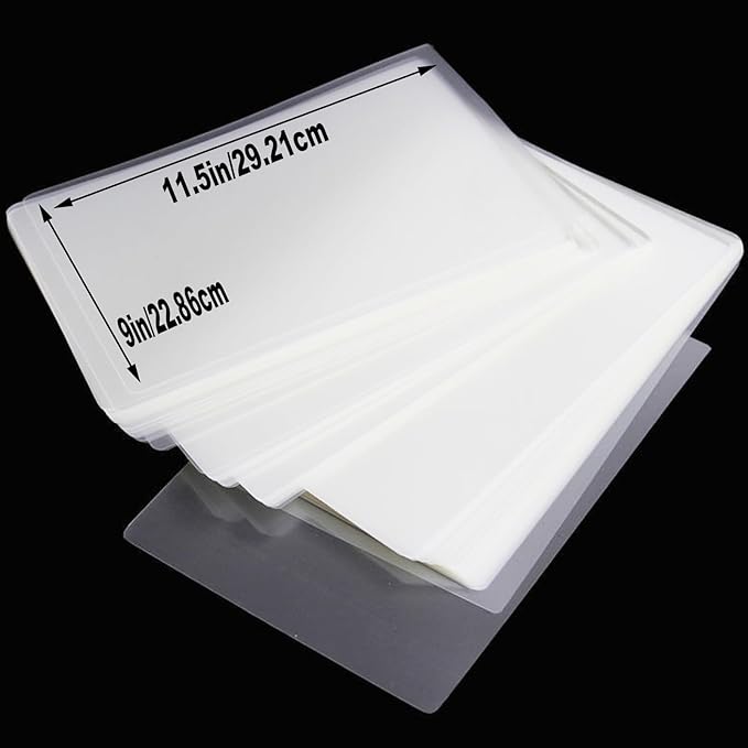 Thermal Laminating Pouches, 300 Pack Laminating Sheets for Use with Thermal Laminators, 9 x 11.5 Inches, Letter Size Sheets, 5 mil Thickness