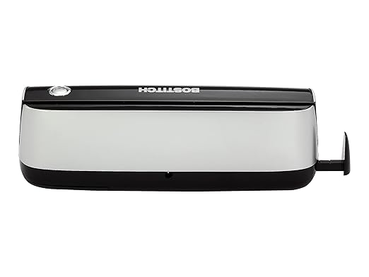 Bostitch Office Electric 3-Hole Punch, AC Adapter or Battery Powered, Max Sheet Capacity 12 Sheets, Black (EHP3BLK)