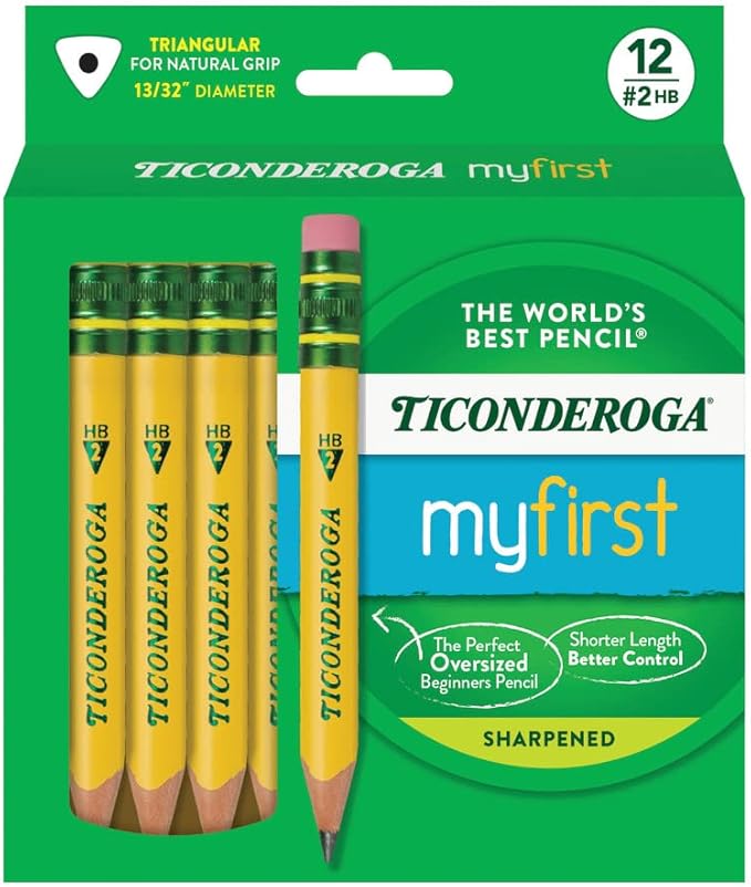 My First Ticonderoga Half Size Pencils