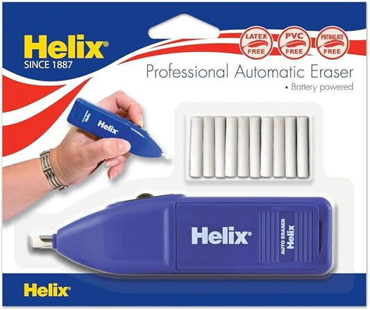 Helix - Professional Automatic Eraser - Precise and Efficient Blue