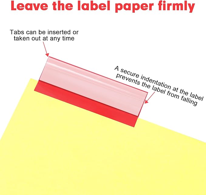 Binder Divider, PANDRI 200 Pack Binder Index Dividers with 5 Insertable Multicolor Big Tabs, Letter Size Paper Binder Divider for School Office Home Business