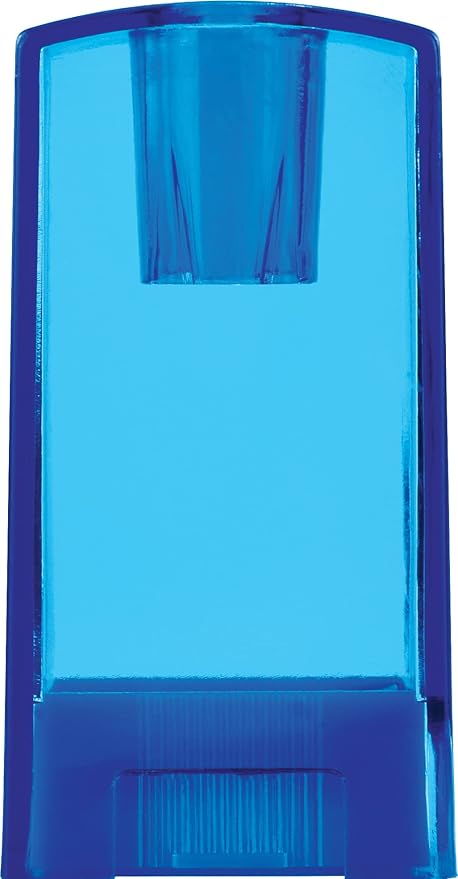 Helix Pencil & Crayon Canister Sharpener, Assorted Colors (37112)