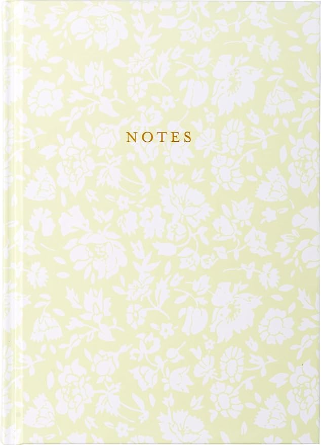 Laura Ashley Premium Hardcover Writing Journal | 256 Lined Pages | Elegant Floral Design | Perfect for Diaries, Notes, and Gift Giving (Green - A5-6-x-8 Inches)