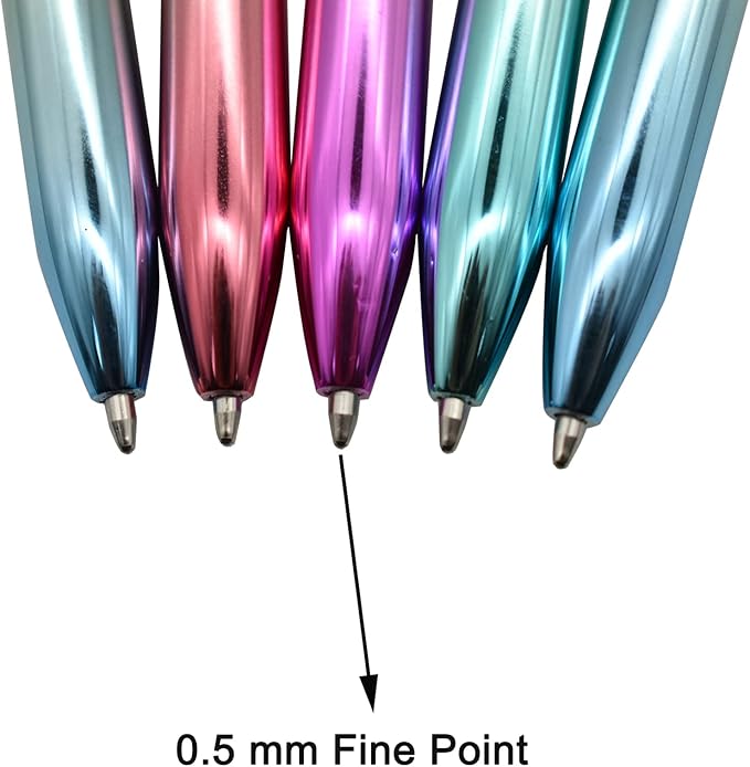 Maydahui 12 PCS Dazzling Big Diamond Ballpoint Pen Retractable Bling Rhinestone Metal Pen for Wedding Bridal Shower Party (Blue and Black Ink Random Delivery)