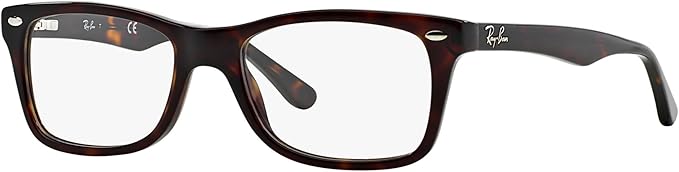 Ray-Ban unisex-adult Rx5228 Square Prescription Eyeglass Frames
