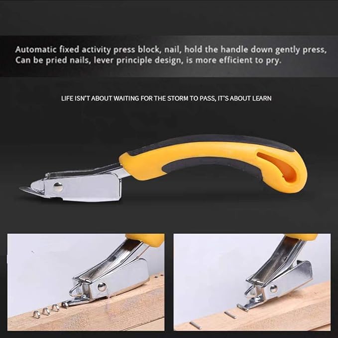 Staple Removers Heavy Duty Staple Remover,Easy Staple Remover Staple Puller Tool Upholstery Construction Tack Lifter Office Claw Tools Puller Removing 2 Pieces…