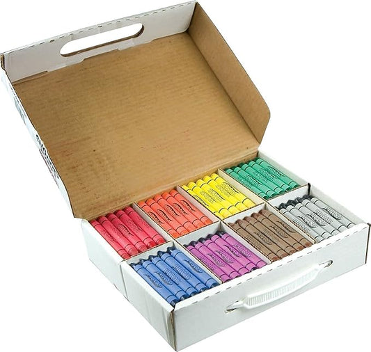 Crayons PRANG Large Wax Master CASE of 200
