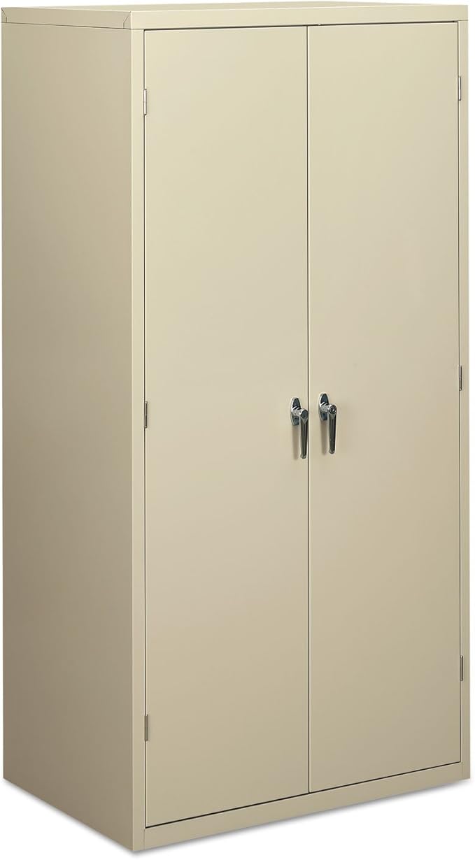 HON Brigade Series Five-Shelf Storage Cabinet - High Storage Cabinet, 36w by 18d by 42h , Putty (HSC2472)