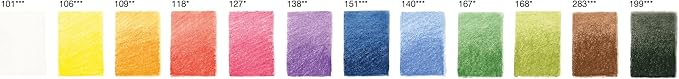 Faber-Castel FC112112 Pitt Pastel Pencils in A Metal Tin (12 Pack), Assorted