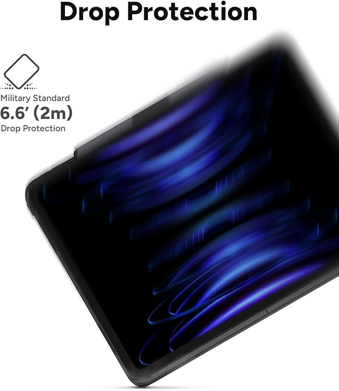 ZAGG Pro Keys 2 iPad Pro 11" (M5)/ (M4) Keyboard Case - Wireless Keyboard & Detachable Folio Case, Laptop-Style Keys, Multi-Pairing Bluetooth, 6.6 ft Drop Protection, NOT Compatible w iPad Pro Gen 1-4
