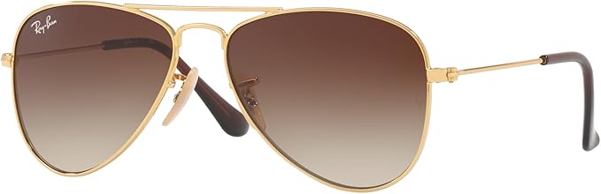 Ray-Ban Junior Kids' Rj9506s Metal Aviator Sunglasses