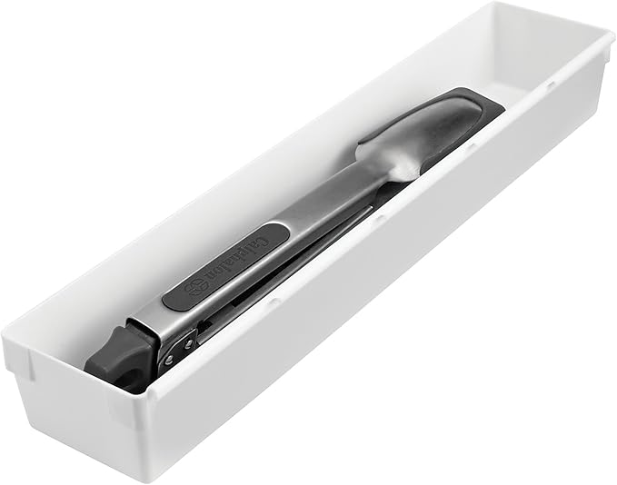Rubbermaid 15x3x2-Inch Drawer Organizer, White (FG2917RDWHT)
