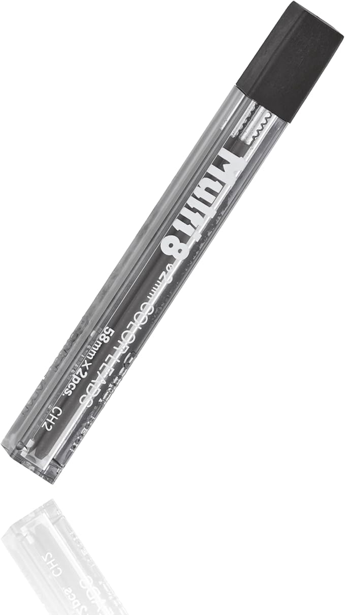 Pentel Multi 8 Color 2 mm Lead Refill, Black (CH2-A)