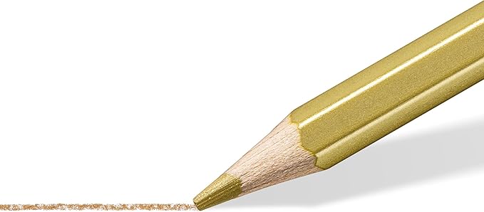 Staedtler, Metallic Colored Pencils, 12Colors, 146M C12