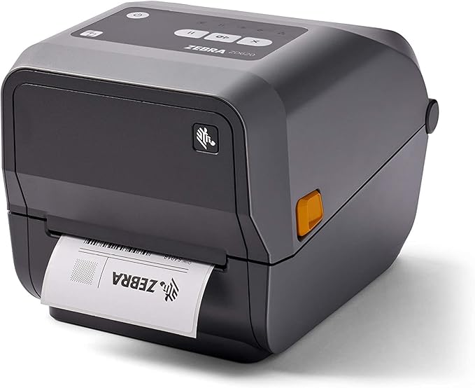 ZEBRA ZD620t 300 dpi Thermal Transfer Desktop Printer - Ethernet, Bluetooth, Serial, USB Connectivity - 6 IPS, Print Width 4 in, ZD620 Barcode Label Printer - ZD62043-T01F00EZ YKGAV (Renewed)