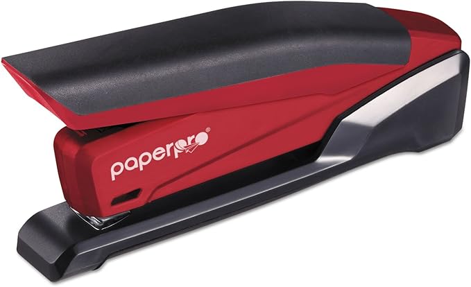 PaperPro-Bostitch 1124 inPOWER Stapler, 20-Sheet Capacity, Red