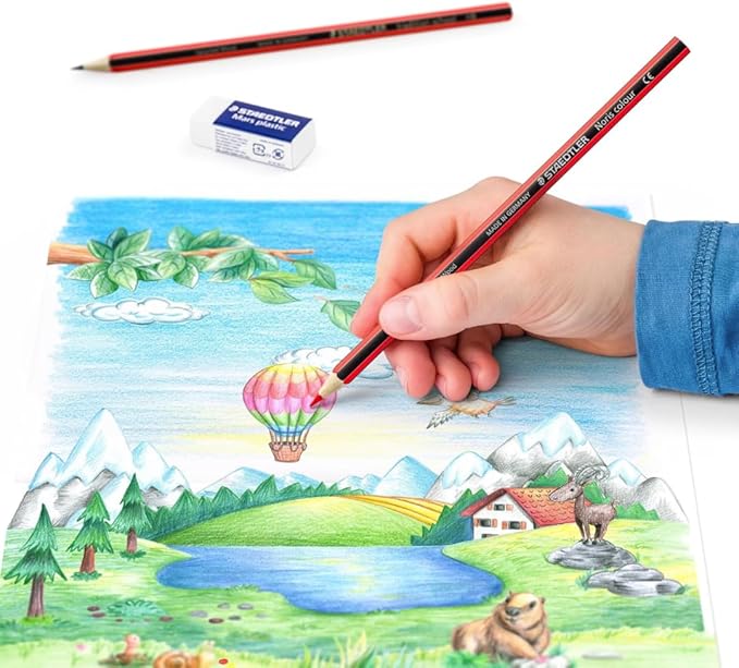 STAEDTLER Colored Pencils 12-Pack (12 sets of 24 pcs) for School Supplies - Break-Resistant Lead, Sustainably Made, Vibrant Colors for Artists & Students, 288 Count
