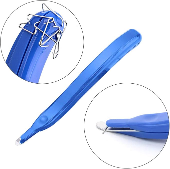 Staple Remover Professional Magnetic Easy Staple Removers Tool 3 PCS Staple Puller Remover Staple Pullers for Office, School and Home