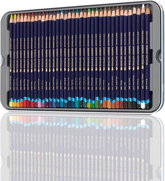 Inktense 36 Piece Water Soluble Colored Pencil Set