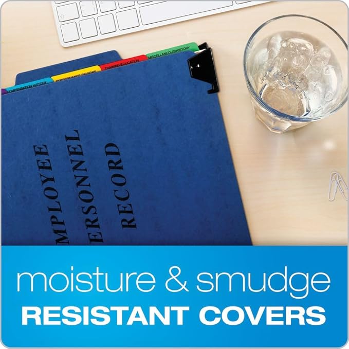Pendaflex Employee/Personnel Folders, Blue (SER-2-BL)