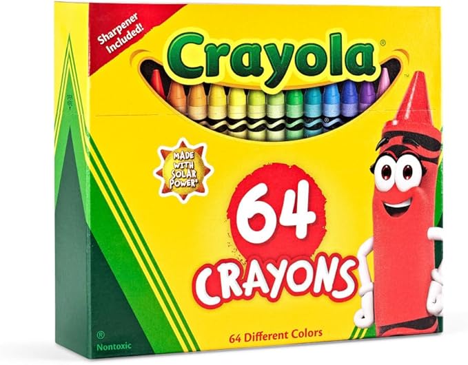 64 Crayons Box