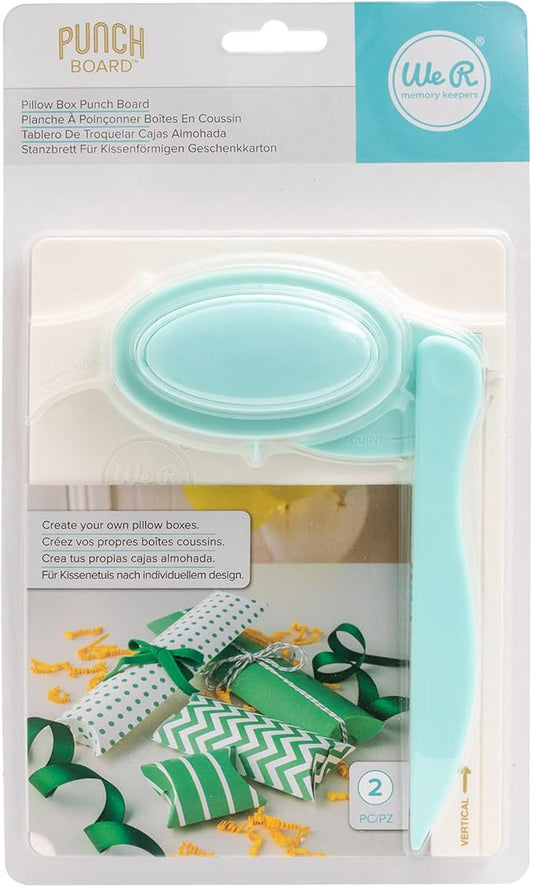 We R Memory Keepers Pillow Box Punch Board