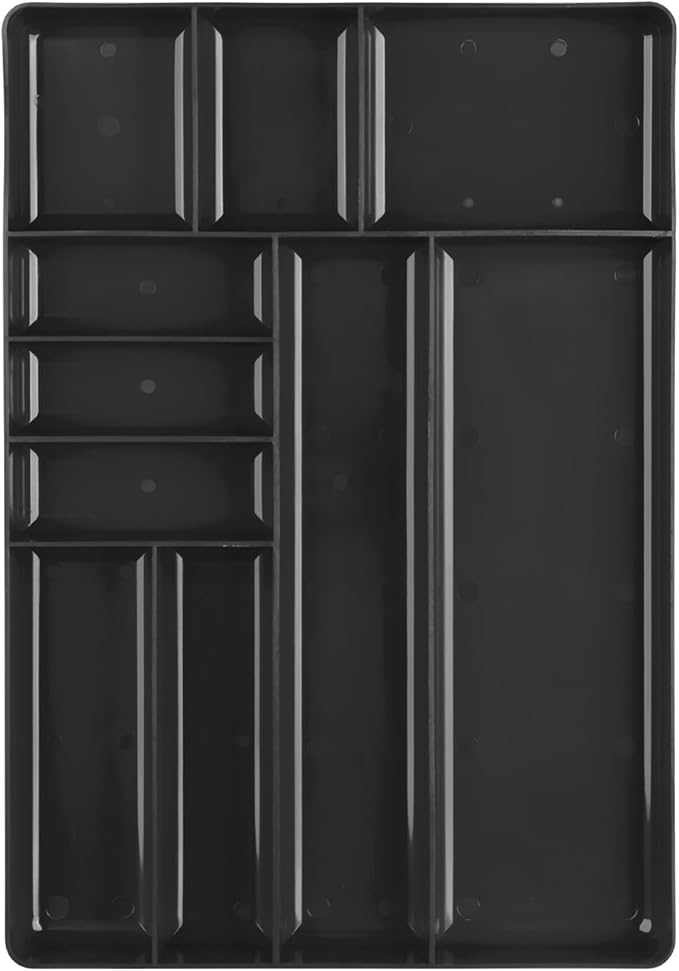 TEKTON 10-Compartment Organizer Tray (Black) | OTD11110 | Made in USA