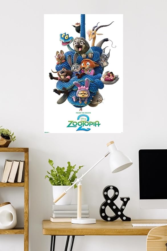 Disney Zootopia 2 (2025) - Group One Sheet Wall Poster, 34L" x 22.4W", Unframed Version