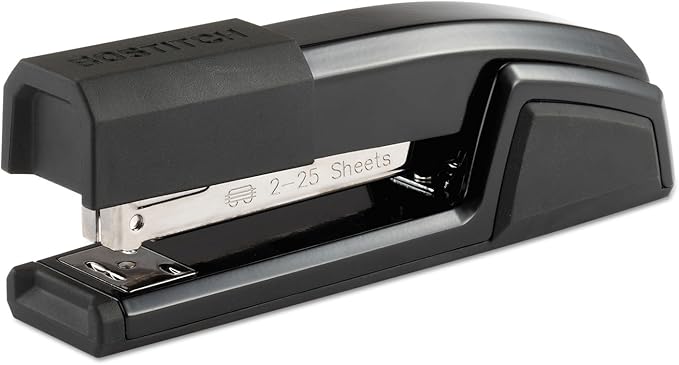 Bostitch B777BLK Epic Stapler, 25-Sheet Capacity, Black