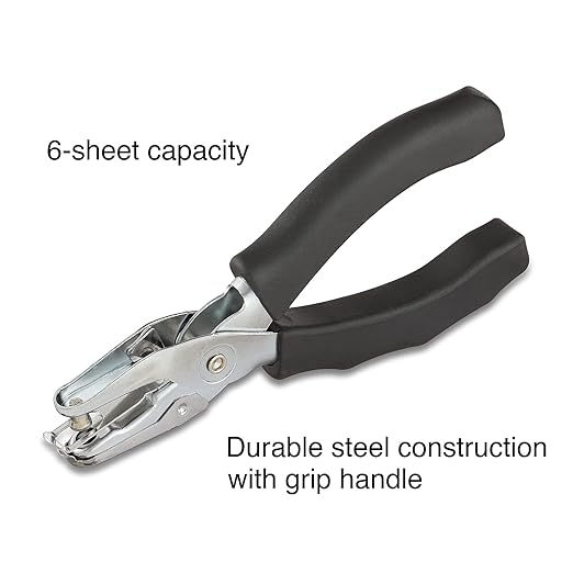 Staples Premium 1-Hole Punch, 3/Pack (ST10577-CCVS)
