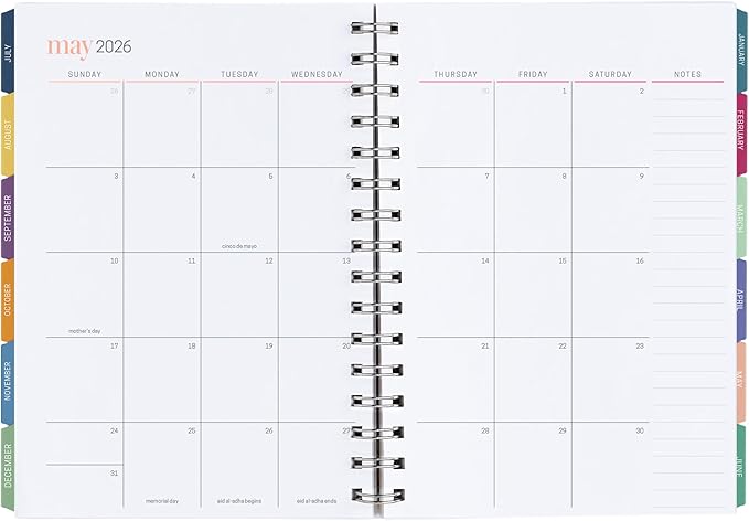 INSPIRED BY ERIN CONDREN 12M A5 Weekly Planner (January 2026 - December 2026) - Petalpoint cover