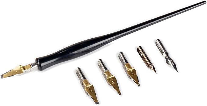 Speedball Basic Calligraphy Set, Set of 7