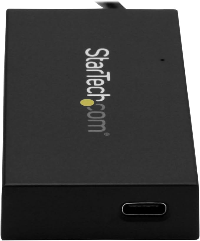 4 Port USB Hub - USB 3.0 - USB A to 3x USB A and 1x USB C - USB Port Expander