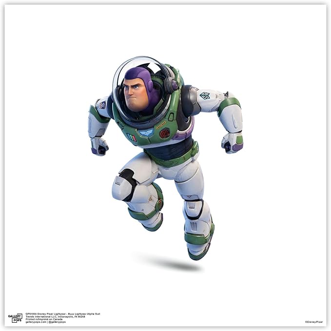 Trends International Gallery Pops Disney Pixar Lightyear - Buzz Lightyear Alpha Suit Wall Art Wall Poster, 12" x 12", Unframed Version
