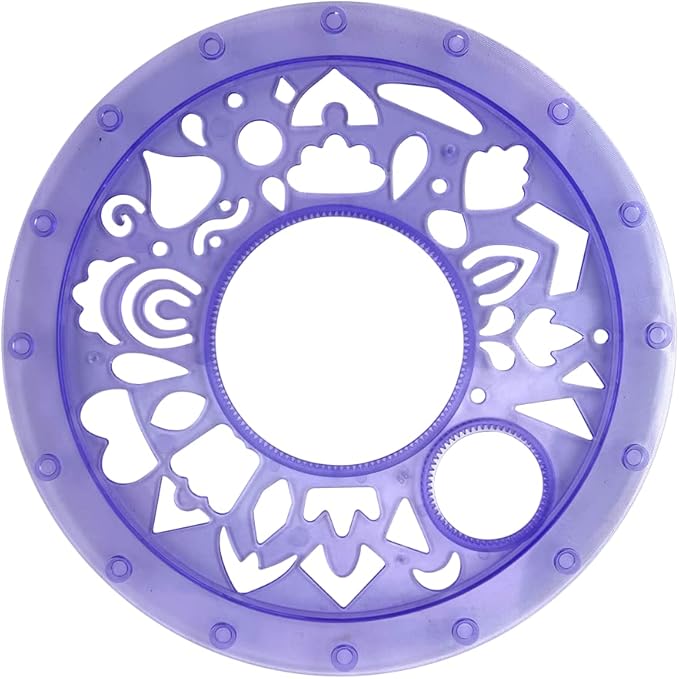 Spirograph Mandala Maker - The Easy Way to Make Countless Amazing Mandala Designs - Design Mandala Art - Ages 8+